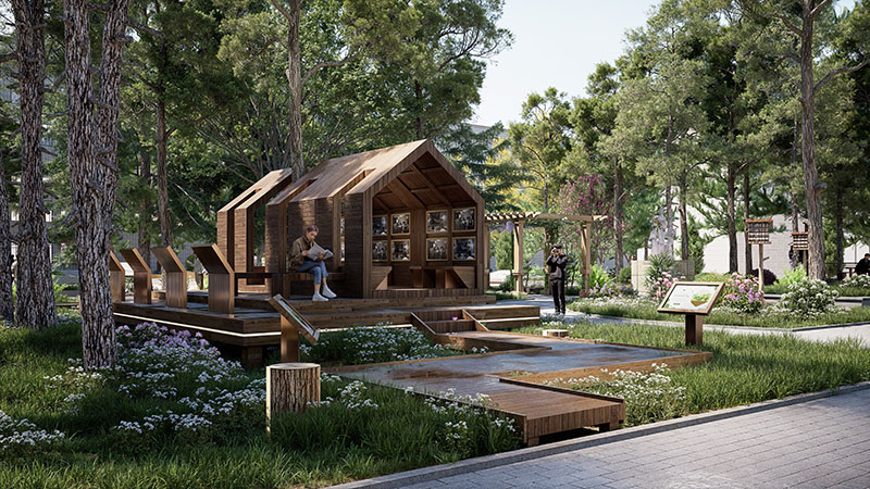 校园林下阅读空间建设策划设计 校园林下阅读空间建设策划设计