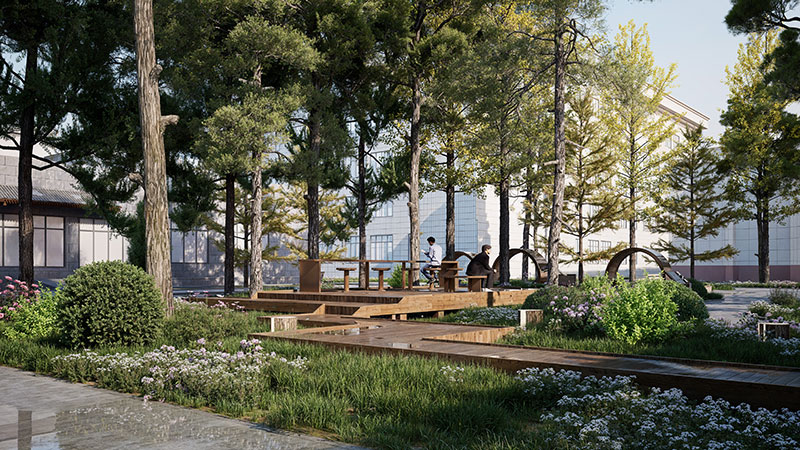 校园林下阅读空间建设策划设计 校园林下阅读空间建设策划设计