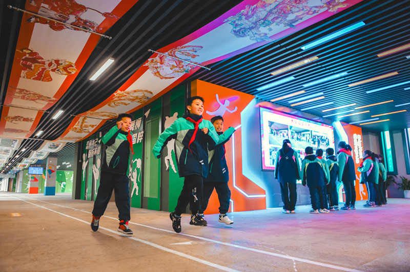 校园廊道文化墙策划设计